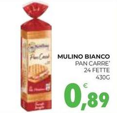 Mulino Bianco - Pan Carre' 24 Fette