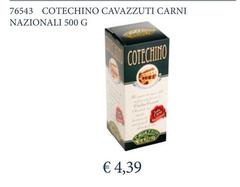 Cavazzuti - Cotechino Carni