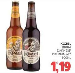 Kozel - Birra Dark 3,5° Premium 4,5°
