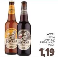 Kozel - Birra Dark 3,5° Premium