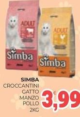 Simba - Croccantini Gatto Manzo Pollo