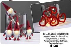 Luce - 10 Luci A Led Con Figure