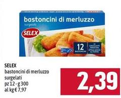 Selex - Bastoncini Di Merluzzo Surgelati