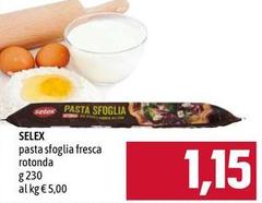 Selex - Pasta Sfoglia Fresca Rotonda