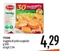 Tyson - Nuggets Di Pollo Surgelati