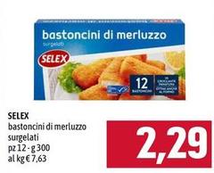 Selex - Bastoncini Di Merluzzo Surgelati
