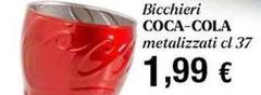 Coca Cola - Bicchieri Metalizzati