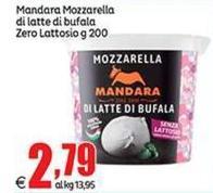 Mandara - Mozzarella Di Latte Di Bufala Zero Lattosio
