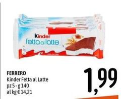 Kinder -  Fetta Al Latte