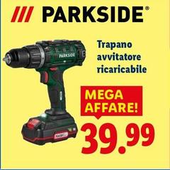 Parkside - Trapano Avvitatore Ricaricabile