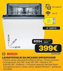 Bosch - Lavastoviglie Da Incasso SMV2HVX02E