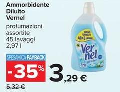Vernel - Ammorbidente Diluito