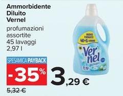 Vernel - Ammorbidente Diluito