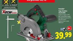 Parkside - Sega Circolare Ricaricabile