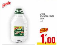 Ionix - Acqua Demineralizzata