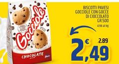 Pavesi - Biscotti Gocciole Con Gocce Di Cioccolato