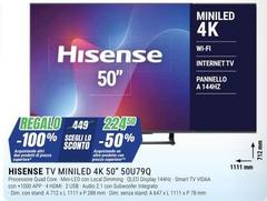 Hisense - Tv Miniled 4k 50