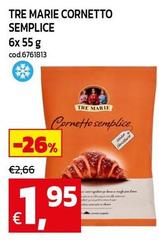 Tre Marie -  Cornetto Semplice