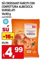 Sù Croissant Farciti Con Confettura Albicocca Surgelati