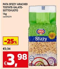 Pata - Sfizzy Arachidi Tostate-salate- Sottovuoto