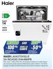 Haier -  Lavastoviglie Da Incasso X14A4M4Pb