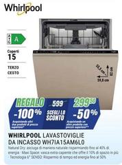 Whirlpool -  Lavastoviglie Da Incasso WH7IA15AM6L0