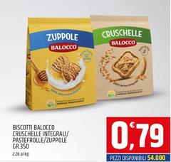 Balocco - Biscotti Cruschelle Integrali/Pastelfolle/Zuppole