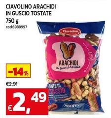 Ciavolino - Arachidi In Guscio Tostate