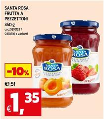 Santa rosa - Santa Rosa Frutta A Pezzettoni