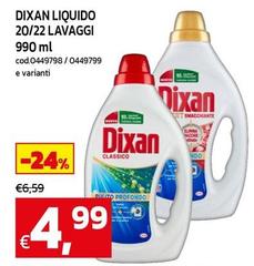 Dixan - Liquido 20/22 Lavaggi