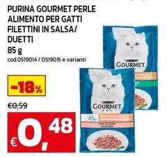 Purina - Gourmet Perle Alimento Per Gatti Filettini In Salsa/ Duetti