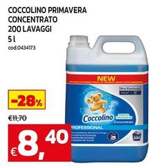 Coccolino -  Primavera Concentrato 200 Lavaggi