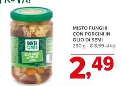 Semi - Misto Funghi Con Porcini In Olio Di