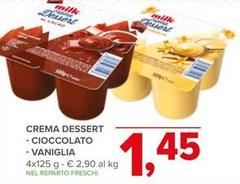Milk - Crema Dessert Cioccolato
