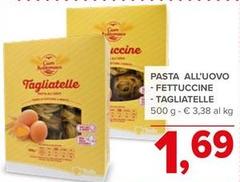 Pasta All'Uovo Fettuccine/Tagliatelle