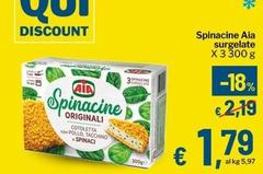 Aia - Spinacine Surgelate