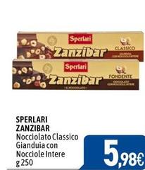 Sperlari - Nocciolato Classico Gianduia Con Nocciole Intere