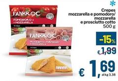 Pankroc - Crepes Mozzarella E Pomodoro/ Mozzarella E Prosciutto Cotto