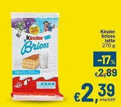 Ferrero - Kinder Brioss Latte