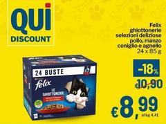 Purina - Felix Ghiottonerie Selezioni Deliziose Pollo, Manzo Coniglio E Agnello