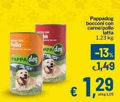 Pappa Dog - Papadog Bocconi Con Carne/pollo Latta