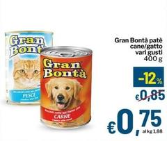 Gran Bontà Pate Cane/Gatto