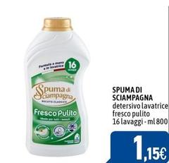 Spuma di Sciampagna - Detersivo Lavatrice Fresco Pulito
