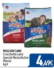 Crocchette Cane Special Menù/active Manzo