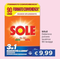 Sole - Detersivo Polvere Lavatrice