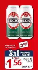 Becks - Birra Lattina