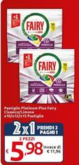 Fairy - Pastiglie Platinum Plus  Classico/ Limone