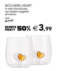 Bicchiere Heart
