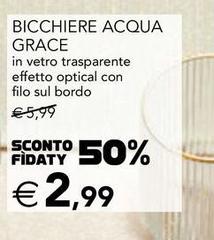 Bicchiere Acqua