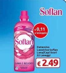 Soflan - Detersivo Lavatrice Lana/Capi Scuri